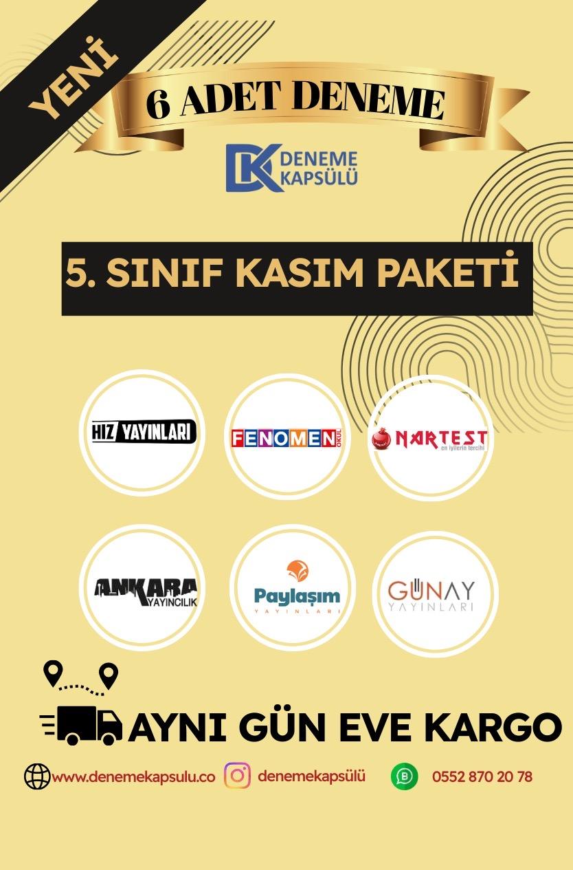 5. Sınıf Yogun Takep Paketi Alfa 6lı