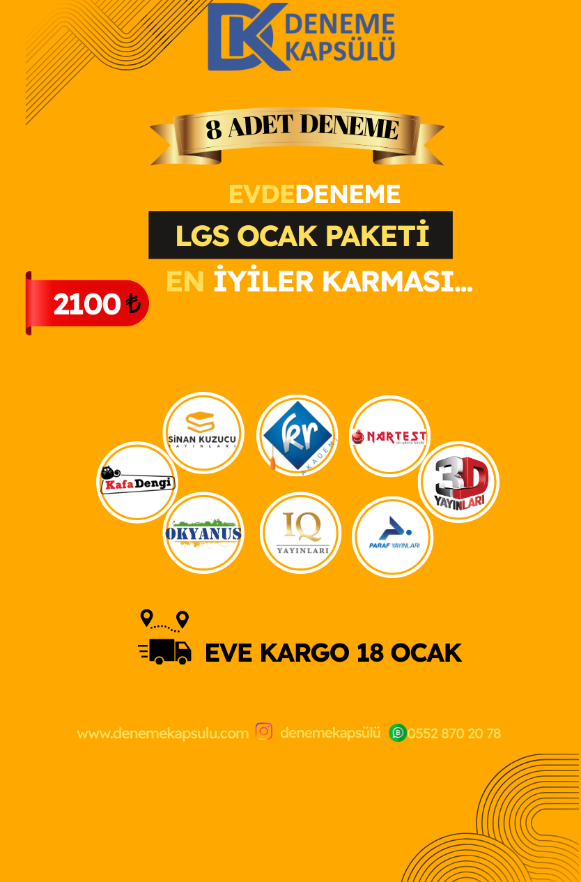 Lgs Ocak Paketi Türiye Geneli 8 Li