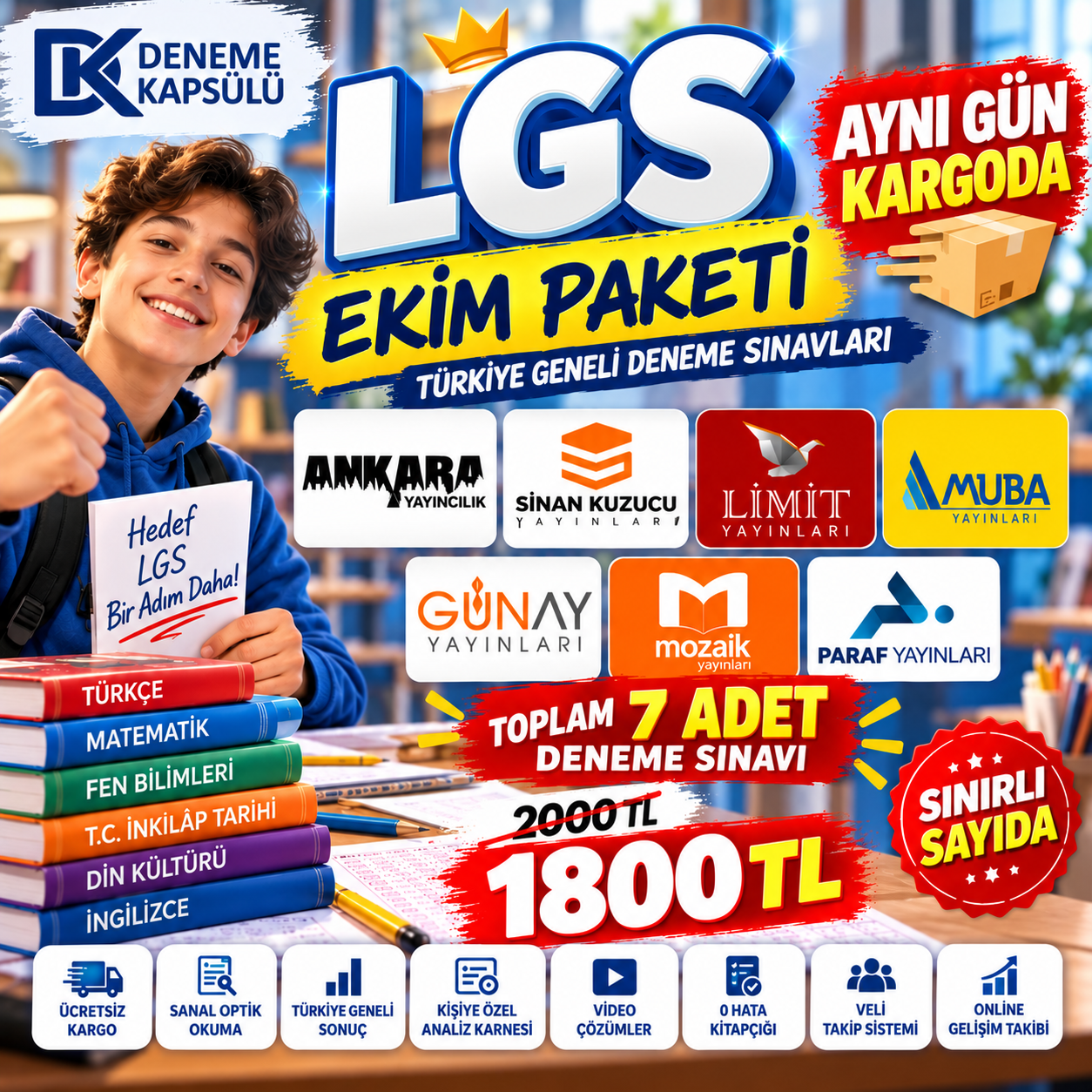 Lgs Ekim Paketi Fırsat Ürünü 7 Li Türkiye Geneli