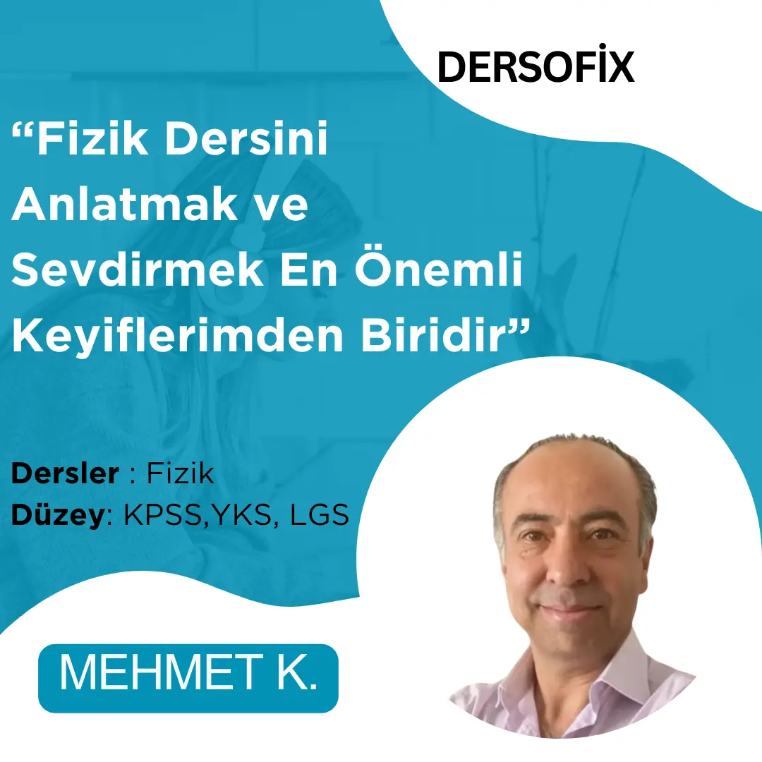 Fizik Özel Ders