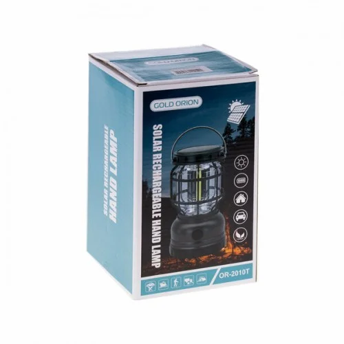 Güneş Panelli Led Ampul Kamp Lambası Or-2010t 0101