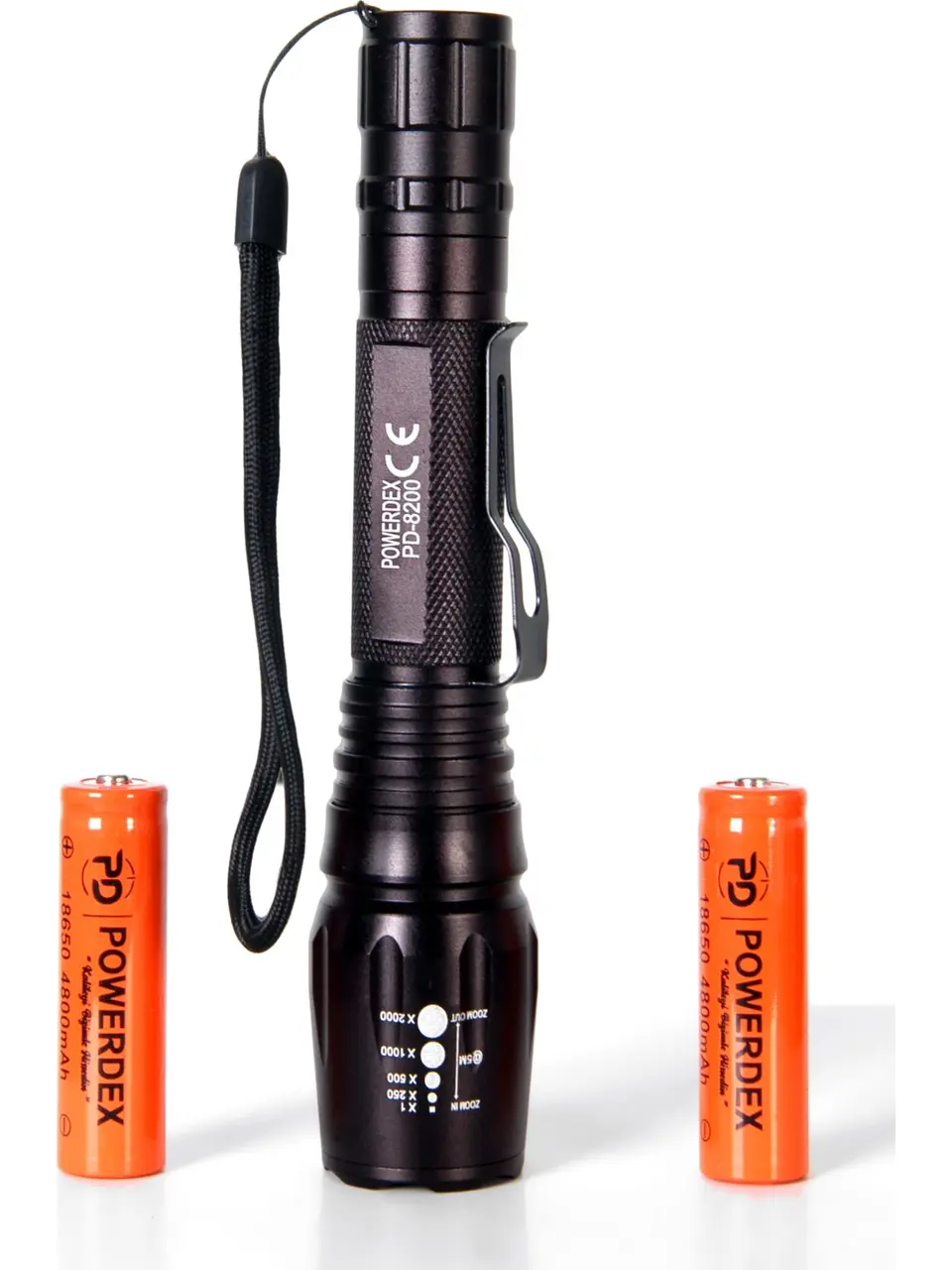 Renkstore 10w 800 Lümen Cree T6 Led Pd-8200 Profesyonel Avcı Tüfek Feneri-detail