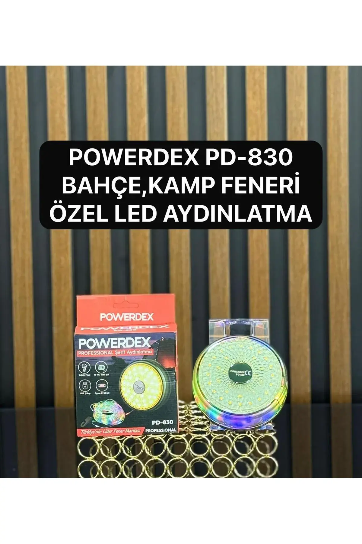 Pd-830 Kamp Lambası Ve Led Işıklar