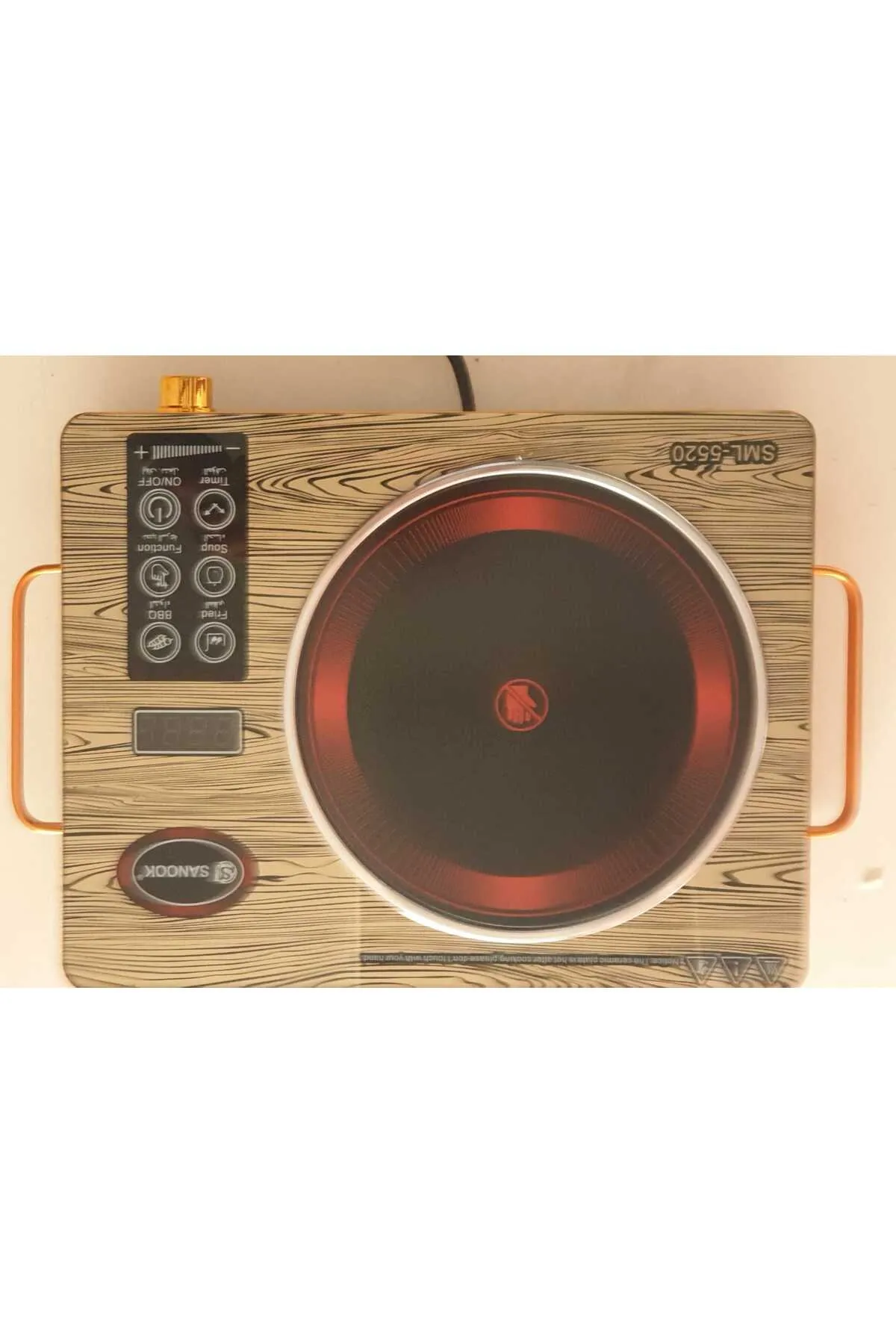 Tek Gözlü Infrared 3500 W Elektrikli Ocak-detail