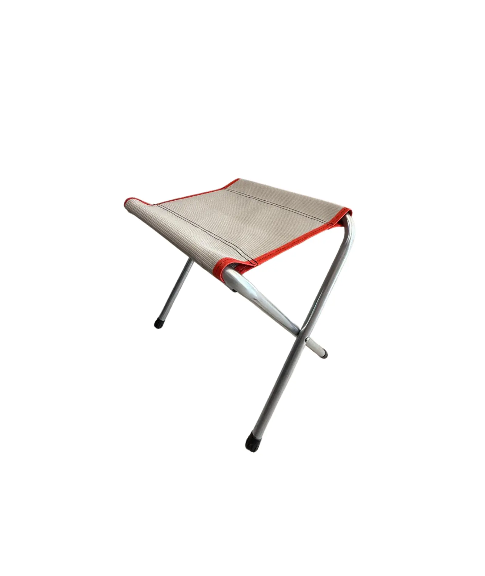 Gri Tabure Kırmızı Çizgili