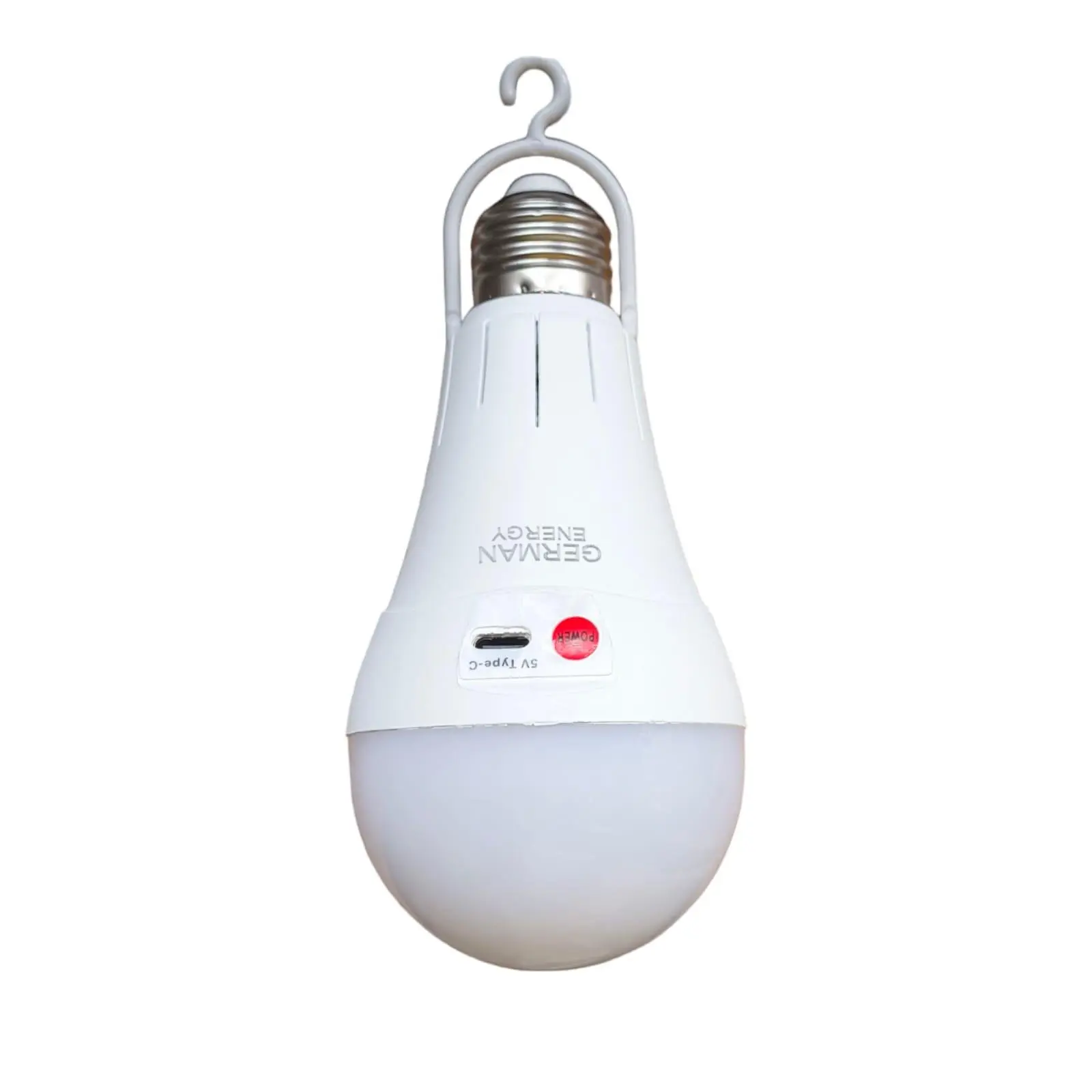 Erman E27 Askılı Şarjlı Led Ampul 15w | %85 Enerji Tasarrufu | 1120 Lümen | 6500k | 80 Ra | 25000 Saat Yanma Süresi | 1 Adet 1500mah 18650 Pil Dahil-detail