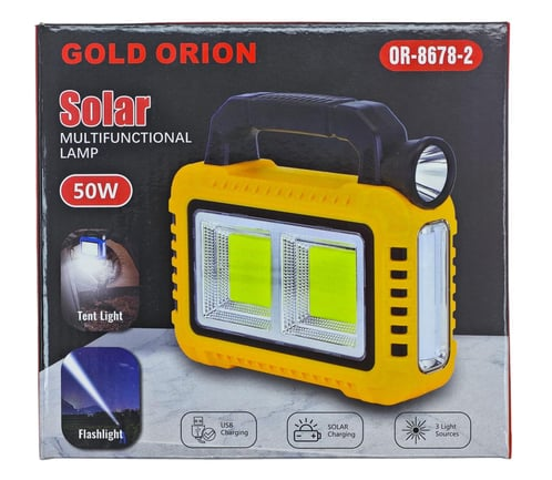 Or-8678-4 Güneş Enerjili Kamp Lambası