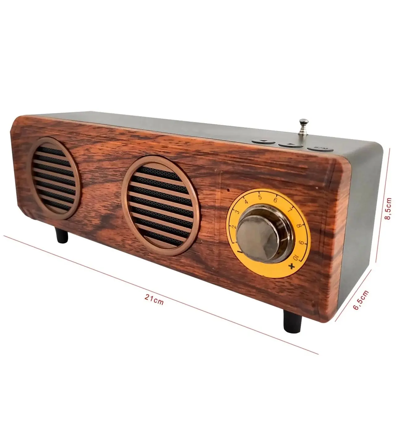 Mega Vm-900 Müzik Kutusu Şarjlı Bluetooth Usb Sd Fm-detail