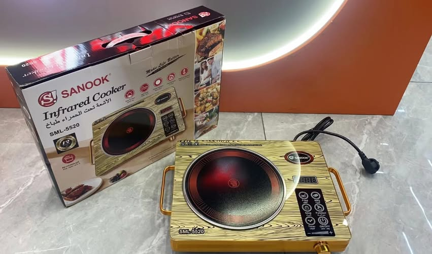 Tek Gözlü Infrared 3500 W Elektrikli Ocak