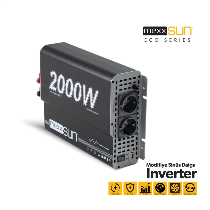 12v 2000w Modifiye Sinüs Inverter-detail