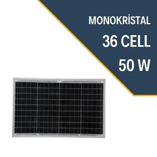 Esen Solar Enerji A Class 50 W Mono Kristal Güneşpaneli