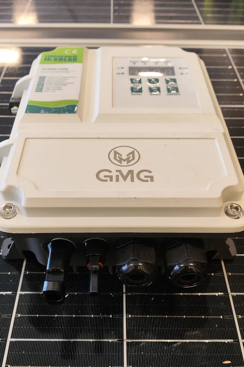 110 Volt 1600 Watt Maks 140 Metre 6 Ton Serisi 4 Inch Fanlı Sürücülü Su Bittiğinde Durma Özelliğine Sahip Şamandıralı Dc Dalgıç Pompa-detail