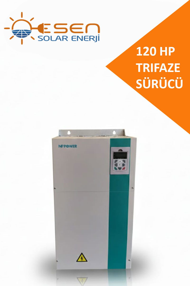 120 Hp (90 Kw)trıfaze Solar Sürücü