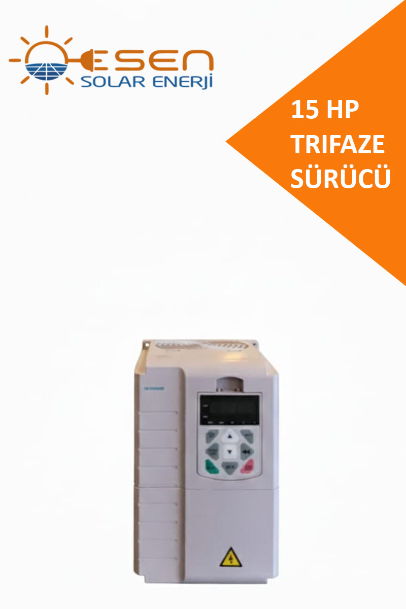 15 Hp (11 Kw) Trıfaze Solar Sürücü