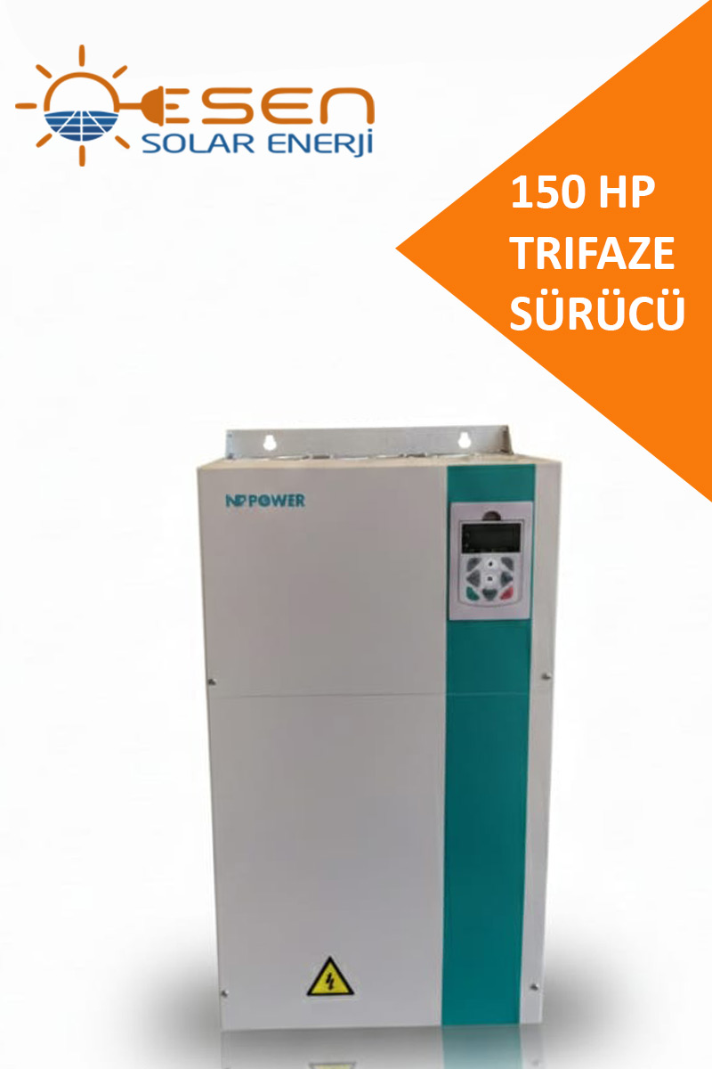 150 Hp (110 Kw) Trıfaze Solar Sürücü