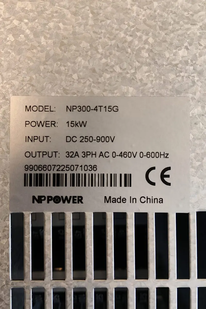 20 Hp (15 Kw) Trıfaze Solar Sürücü-detail