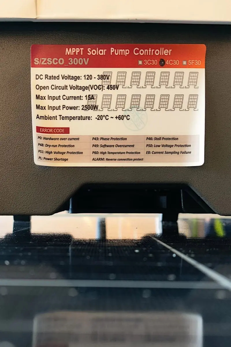 300 Volt 2200 Watt Maks 175 Metre 6 Ton Serisi 4 Inch Fanlı Sürücülü Su Bittiğinde Durma Özelliğine Sahip Dc Dalgıç Pompa-detail