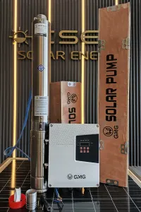 300 Volt 2200 Watt Maks 175 Metre 6 Ton Serisi 4 Inch Fanlı Sürücülü Su Bittiğinde Durma Özelliğine Sahip Dc Dalgıç Pompa 1