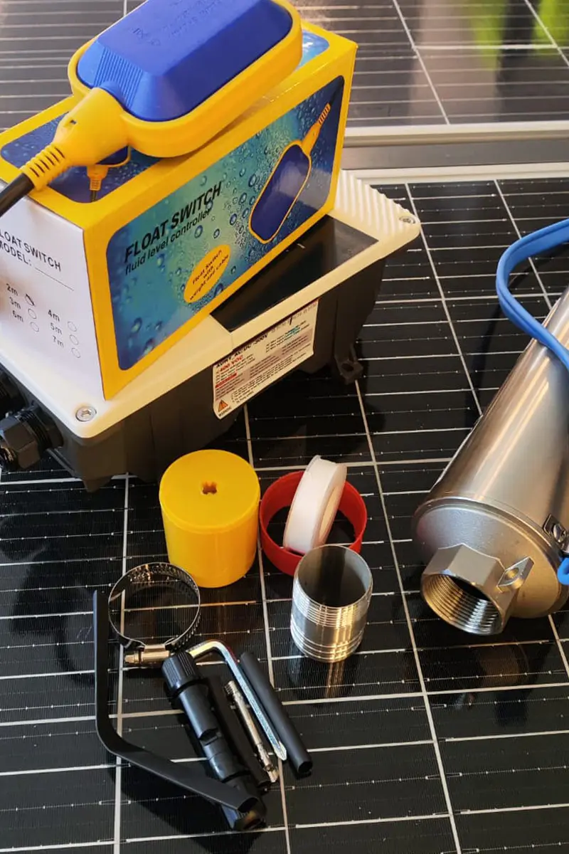 380 Volt 2500 Watt Maks 192 Metre 6 Ton Serisi 4 Inch Fanlı Sürücülü Su Bittiğinde Durma Özelliğine Sahip Şamandıralı Şebeke Destekli Dalgıç Pompa-detail