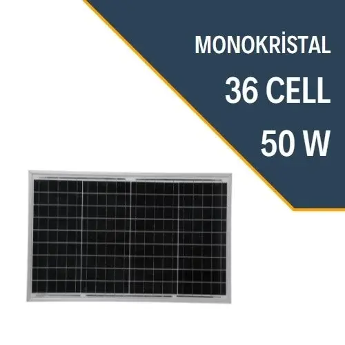 Esen Solar Enerji A Class 50 W Mono Kristal Güneşpaneli