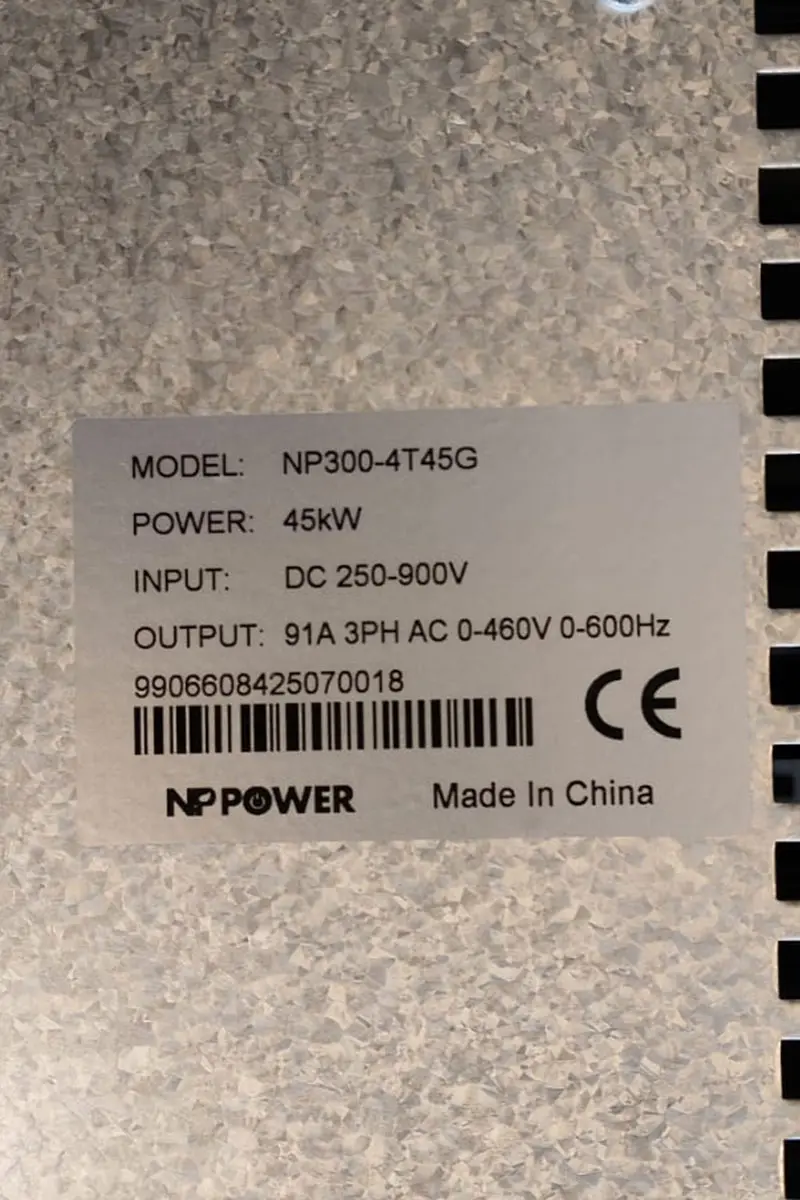 60 Hp (45 Kw) Trıfaze Solar Sürücü-detail