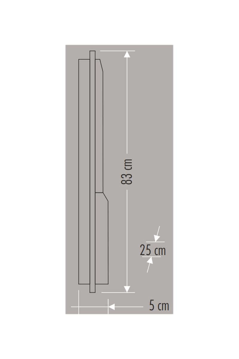 300w Solar Sokak Armatürü Beyaz-detail