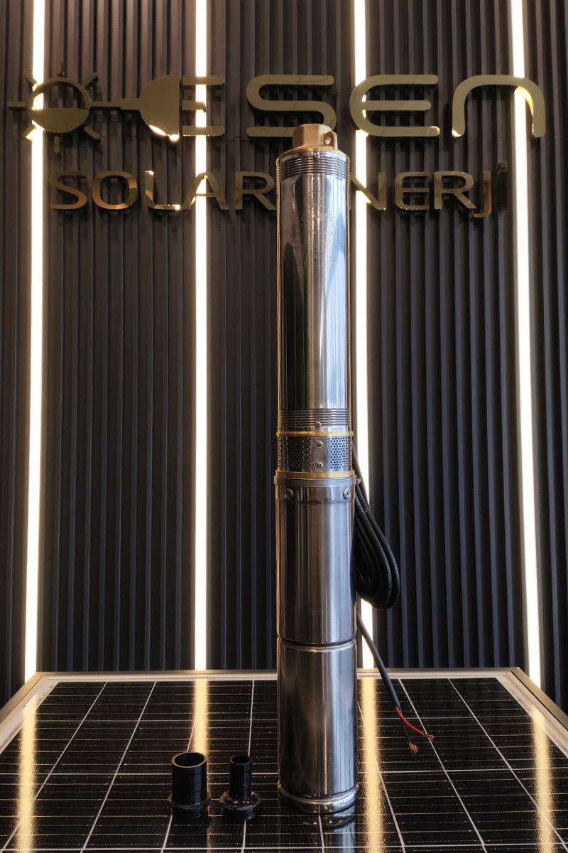 60v 900watt Fanlı 90 Metre 5 Ton Serisi 4 Inç Dc Dalgıç Su Pompası