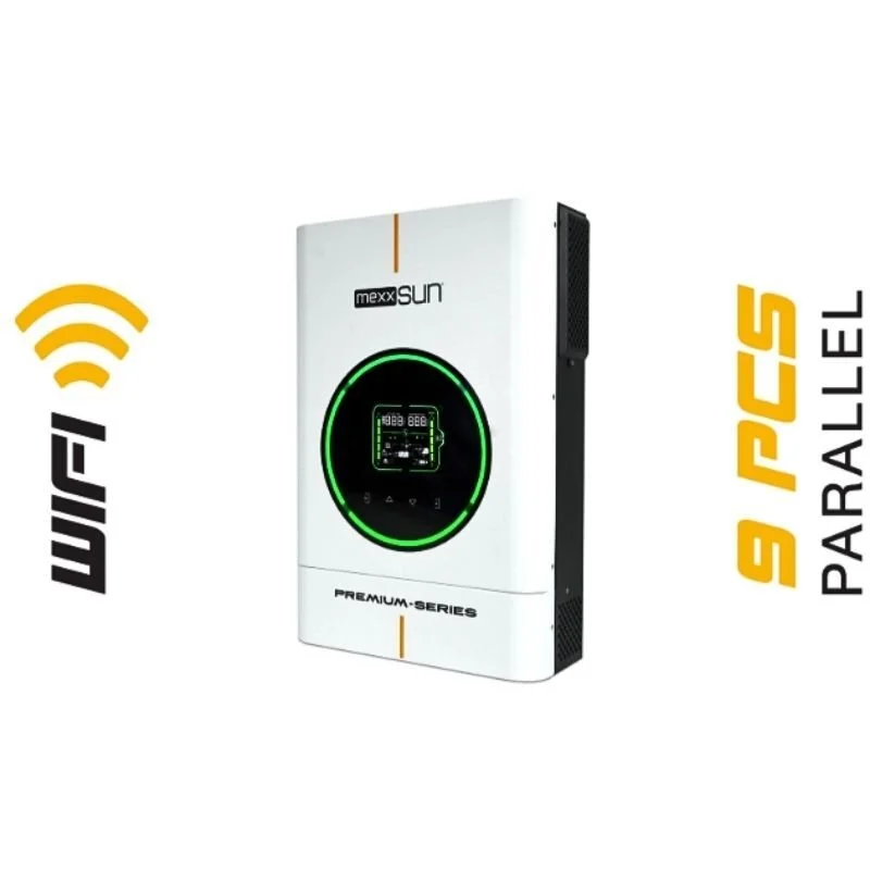 Premium 6kw 48v Mppt Tam Sinüs Akıllı Inverter (paralel /wi-fi/ Dual Output)