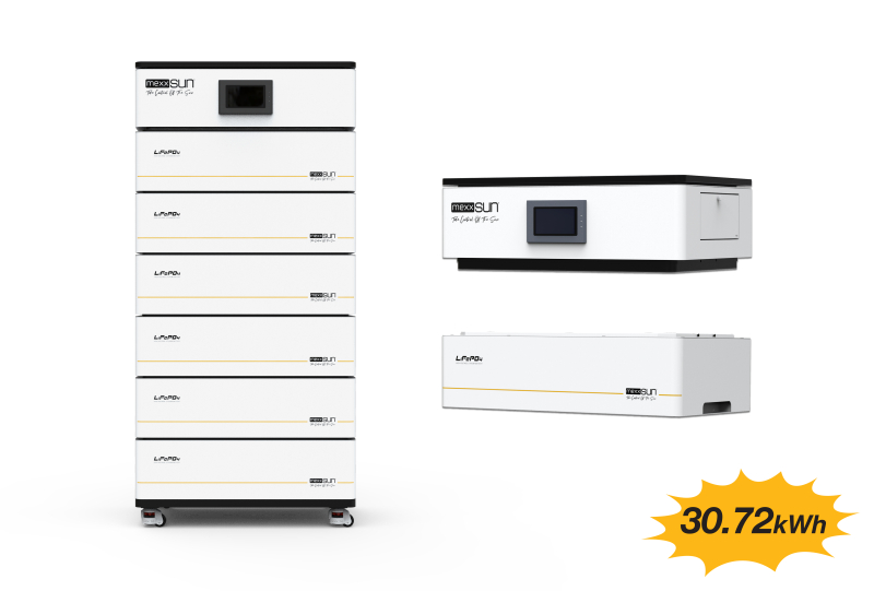 Yüksek Voltaj Lityum Akü 30.72 Kwh